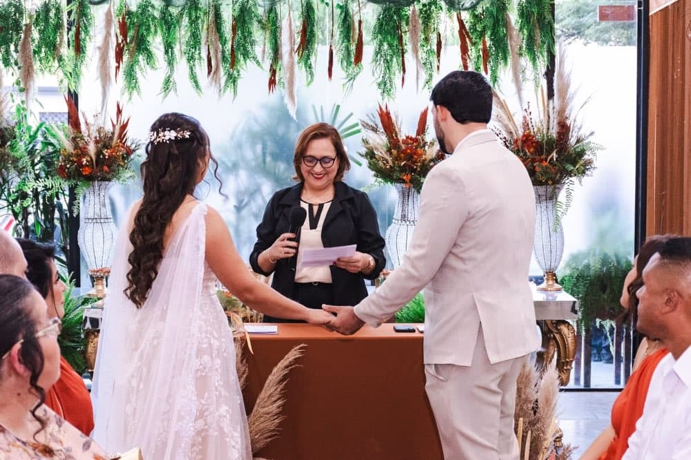 Recepção de casamento no salão JC Eventos 204