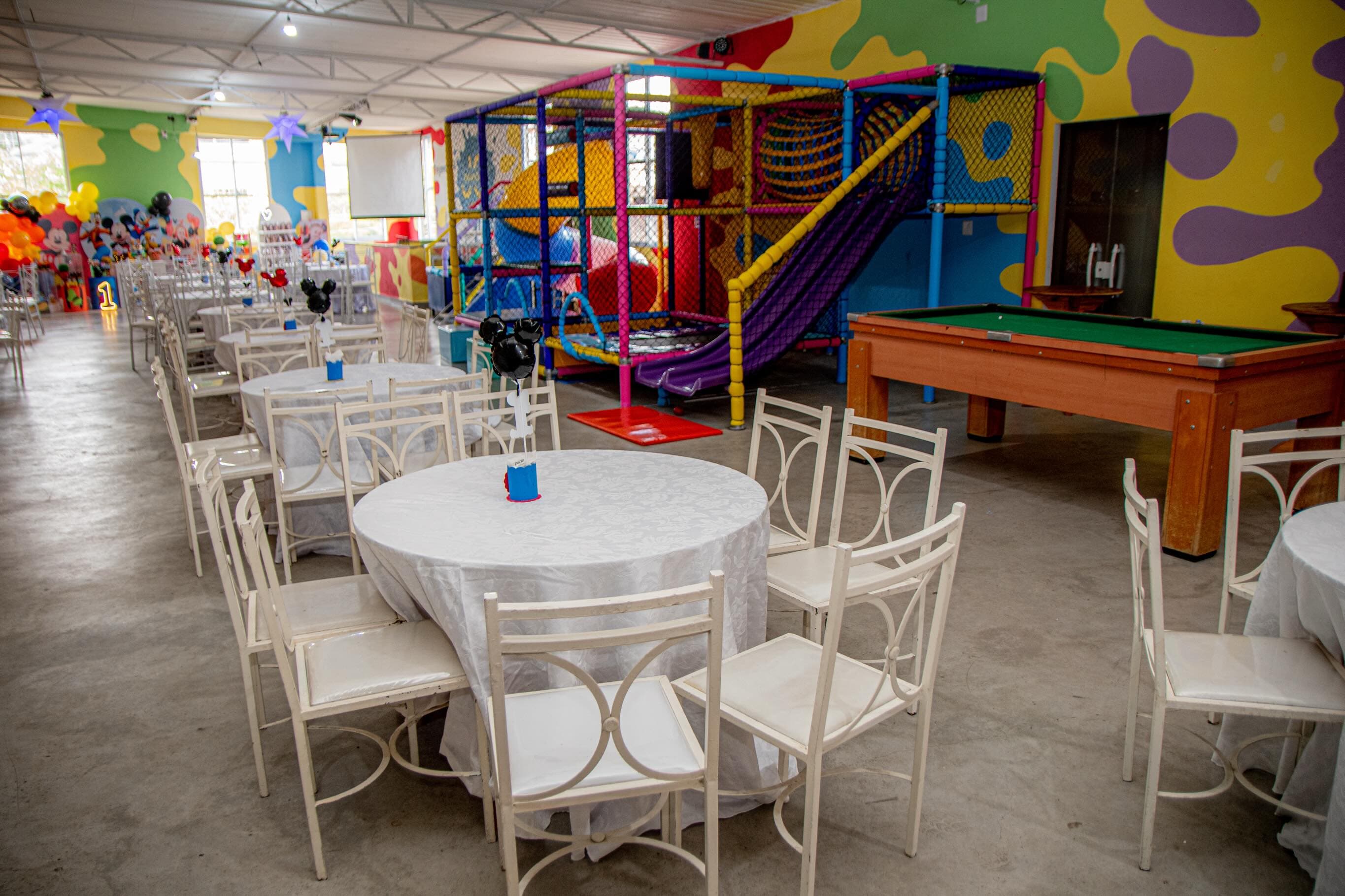 Espaço Kids decorado